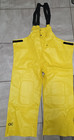 Clc Climate Gear R113xl Yellow Pvc Waterproof Bib Overalls Xl 0 65mm
