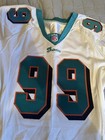 Jason Taylor Game Used Worn Jersey Miami Dolphins 2000 Mears Coa Loa
