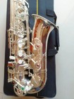 New Sax Alto Saxophone Eb Silver Plated E-flat Instrument Professional With Case