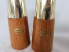 Vintage Mid-century Modern Atomic Style Salt And Pepper Shakers  Nassau