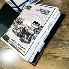 Ford 9n 2n Tractor Master Service Repair Manual Parts Operators Book Set 836pgs
