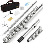     eastar Concert Flute Student   Intermediate School Band Flutes With Case Stand