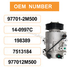 A c Compressor W clutch For Hyundai Genesis 2013-2014 L4 2 0l Gas 977012m500 Us