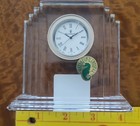 Elegant 4  Waterford Metropolitan Small Time Pieces Crystal Clock Nwot