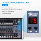 Professional Mixer8 Ohm 2 Channel Power Amplifier 300 Watt Power Output Audio Mi