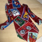 Company B Christmas Tie Stamps Snowman Santa Claus Xmas Tree Stamps Post Office