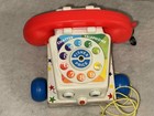 Vintage 1967 Fisher-price Chatter Telephone 747 W  Original Box Tested