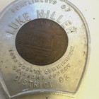 1959 D Encased Good Luck Wheat Penny County Commissioner Oklahoma  One Day Ship