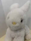 Vintage Dakin White Bunny Rabbit Plush Stuffed Animal Toy