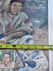Cleveland Indians Baseball Art Print Poster Bob Feller Jim Hegan Scilibia Artist