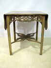 Baker Furniture Historic Charleston Collection Faded Mahogany Drop Leaf Table