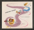 1950 Walt Disney Original Studio Christmas Greeting Card W envelope