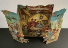 West German Advent Calendar Christmas Nativity Haco 39  Paper  Angels  Glitter