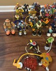 Vintage Lot Of 28 Rescue Heroes Fisher Price Action Figures   Accessories