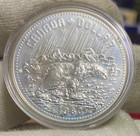 Canada 1980 Silver  Specimen Dollar  Polar Bear   Artic Lights W case