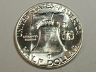 Gem Bu Uncirculated Unc Ms 1956 Silver  franklin Half Dollar  brilliant Luster