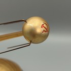 Sssr 1957 Rare Space Souvenir Sputnik-1 Music Box Satellite Soviet Russian  read