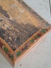 Antique Vintage Souvenir Ware Wooden Box