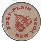 1981  Otsquago Coin Association 16th Show  Fort Plain  New York  Wooden Nickel