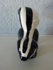Vintage Walker Pottery Skunk Figure Figurine Porcelain ceramic 3 5 