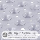 Bathtub Shower Mat  Non Slip Machine Washable Bath Mat With Big Suction Cups