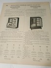 1922 Print Advertising Vintage Ice Box Chest Klondike   Pilgrim Refrigerators 