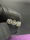 Solid Metal Beautiful Gift 4 Women s Dainty Flower Adjustable Toe Ring 925silver