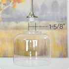1-pac Kira Home Beech 9  Glass Shade  Clear Replacement Glass  1-5 8  Fittr Size