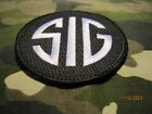 Sig Sauer Hook Back Patch Sig Circle Black Used Good Condition