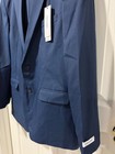 Calvin Klein Boys Size 20 Husky Navy 2 Piece Stretch Suit Nwt Jacket Pants