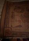 Vintage 1960s Hawaiian 3 X6 Feet Straw Beach Mat