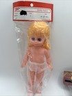 Vtg 80s Fibre Craft Dolls Mixed Lot 10 Dolls Crochet New Darice Fashion Wax Look