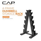 Cap 5-tier Dumbbell Rack For Home Gym  26  X 14 5in X 13   Carbon