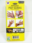 Disposable Gloves Bpa Free Xl Or M Food Service Kitchen Bathroom 100 Count Poly