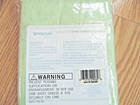 Springmaid Baby  Fitted Crib Sheet Green Polka Dots 100   Cotton New