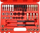 49pcs Thread Chaser Set Unf Unc Metric And Sae Thread Repair Restorer Kit W Case