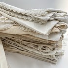 Vtg Embroidered Pillowcases Lot Whitework Cottage Farmhouse Mix 27 Pcs