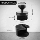 Habnvuon Tire Shine Applicator Brush  Wheel Dressing Black