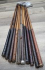 10 Antique Vintage 1920 s Interesting Many Lofts Hickory Wood Shaft Golf Clubs