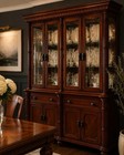 Cherry Dining Set   China Cabinet Table Chairs Hand Carved Darvin Msrp  14k