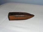 Vintage Wood Loom Shuttle Industrial Weaving Bobbin Steel Tip 7  Long