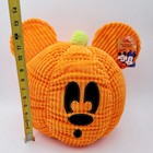  mickey Plush Pillow  2026 Disney Mouse Orange Pumpkin Halloween New