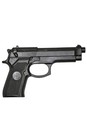 9  Polypropylene Hard Rubber Handgun Pistol Practice Black Training Gun