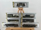 Ahm Ho Scale U s  Army Locomotive Train Set Lot Of 9 Engine Cars Caboose