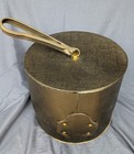 Everbest Hollywood Florida Vintage Hat Box Wigs Black