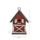  Hanging Bird House Outdoor Garden Decorative Wooden Birdhouse 