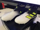 Adidas Ace 17  Purecontrol Fg Sz 9 New S77164 White Solar Yellow Cleat Soccer