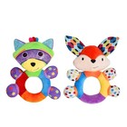 Teething Rattle Toys  Infant Girl Boy Learning Toy Newborn Soft Handbell Grab   