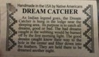 Cm Navajo Handcrafted Dream Catcher 2   