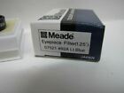 1 25  Meade Lt Blue  82a Telescope Eyepiece Filter Series 4000 Glass Coated New 